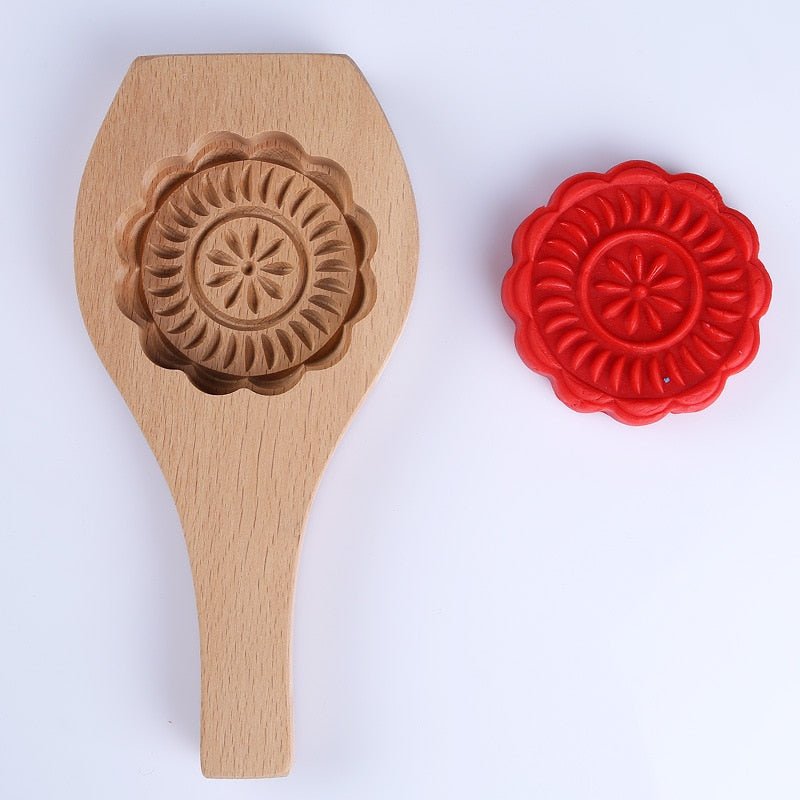 Lisslune | 3D Wooden Baking Decorative Molds