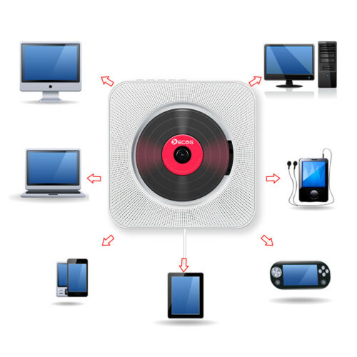 Lisslune | Sound Wave CD Player Bluetooth Speaker