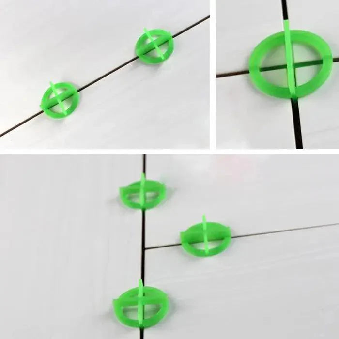 Lisslune | Eco-conscious precision tiles spacer kit - 100 reusable spacers for flawless installations