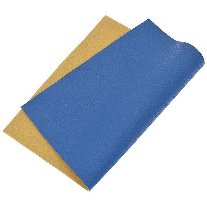 Lisslune | Litchi Textured PVC Craft Sheet: Stylish Faux Leather for innovative DIY creations