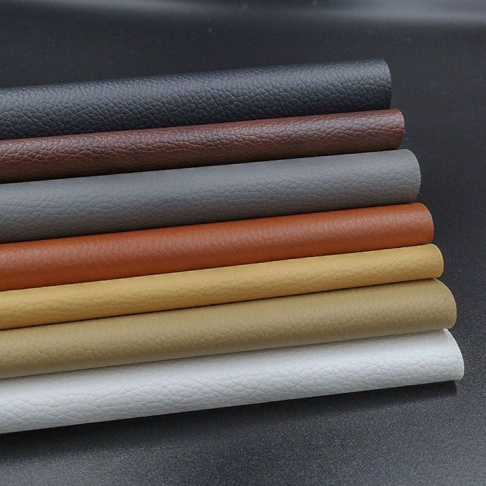 Lisslune | Colorful Spectrum Faux Leather Craft Collection - 7-Piece Set