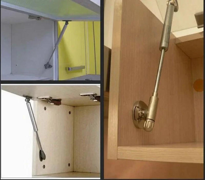 Lisslune | Revolutionary Hydraulic Gas Spring Stay Kit for Smooth Cabinet Door Operation