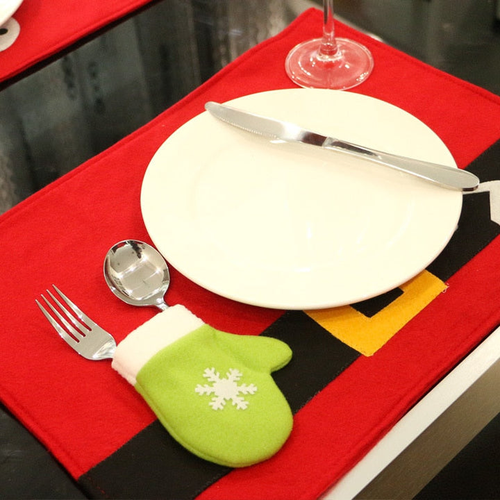 Lisslune | Ho-Ho-Ho Santa Table Mats