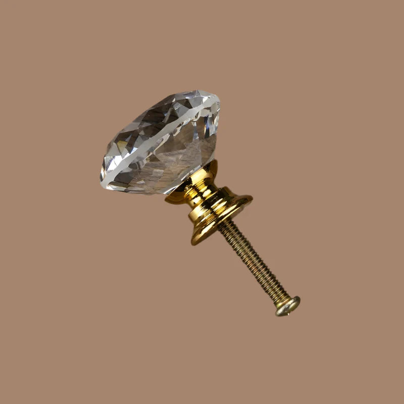 Lisslune | Glamorous Rainbow Crystal Glass Cabinet Knobs for Elegant Home Style