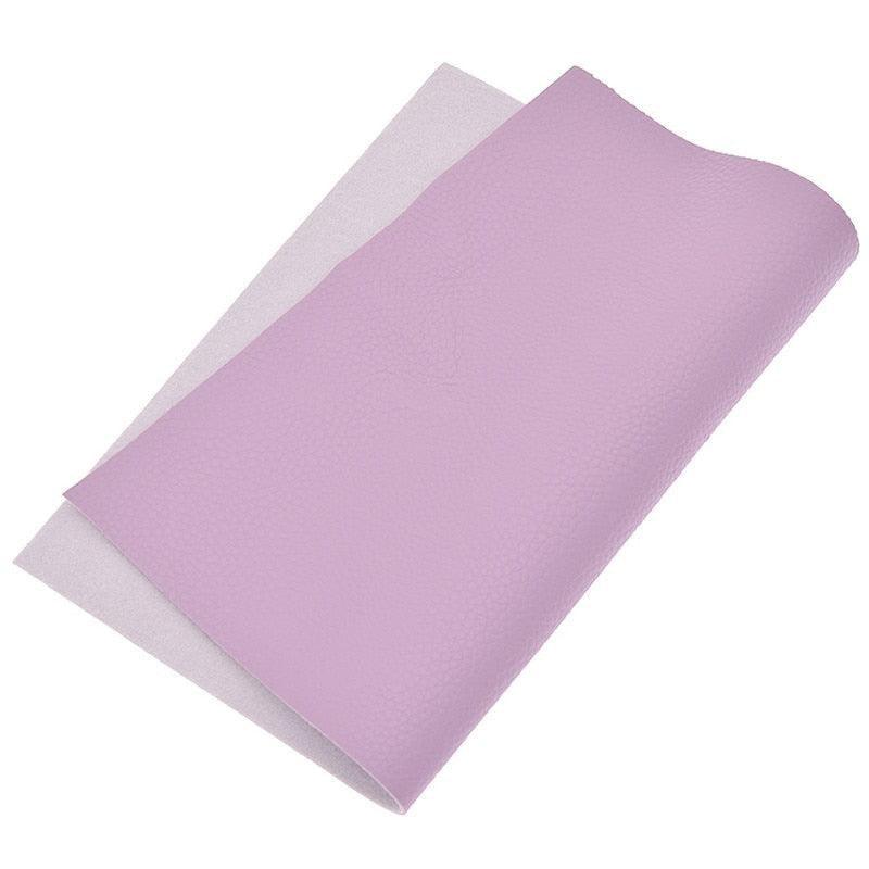 Lisslune | Litchi Textured PVC Craft Sheet: Stylish Faux Leather for innovative DIY creations