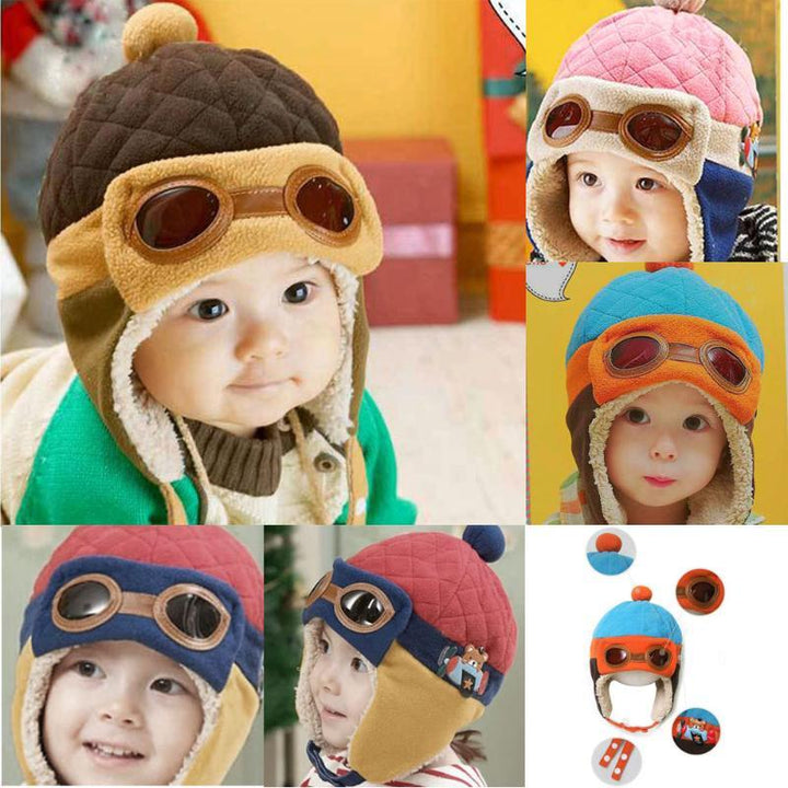 Lisslune | Kids Pilot Winter Hat (up to 4 years)