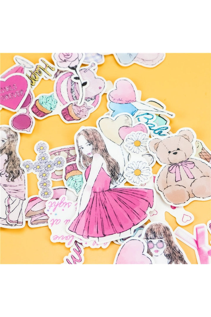 Lisslune | with scrapbooking stickers for everyday use