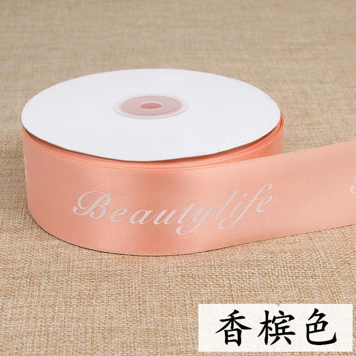 Lisslune | Elegant Crafting Satin Ribbon - Ideal for Baking, Gifts, and Creative Designs