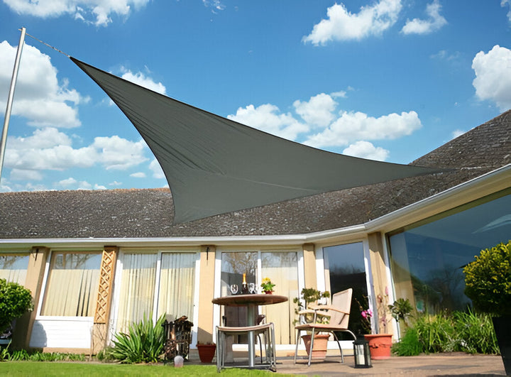 Lisslune | Water-repellent Sunshade – UV protection for Balcony, Garden or Terrace (Triangle or Square)