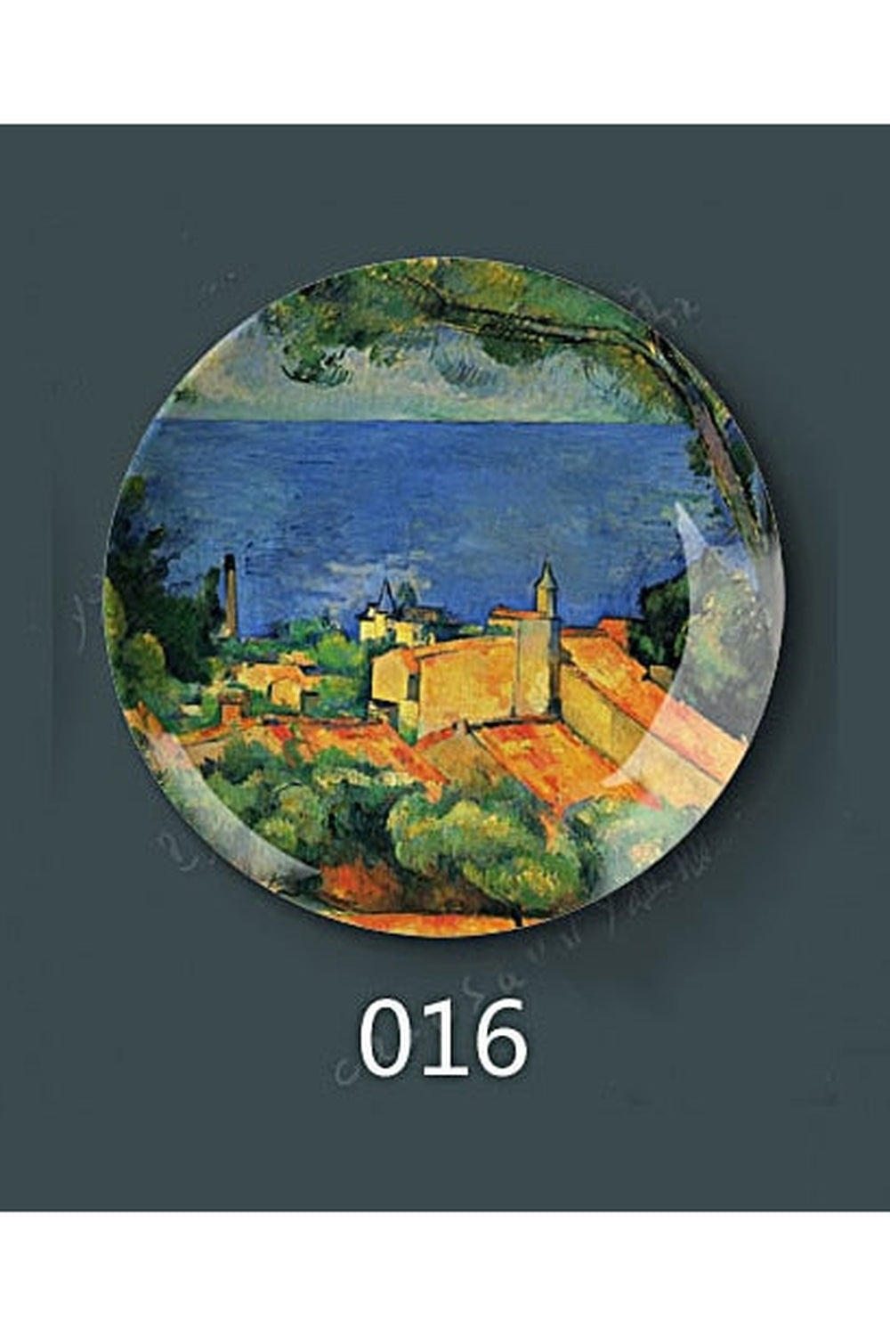 Lisslune | Cezanne inspired decorative plates
