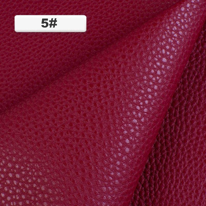 Lisslune | Luxurious Lychee Road Synthetic Leather Fabric - Premium DIY Sewing Material for Elegance and Style