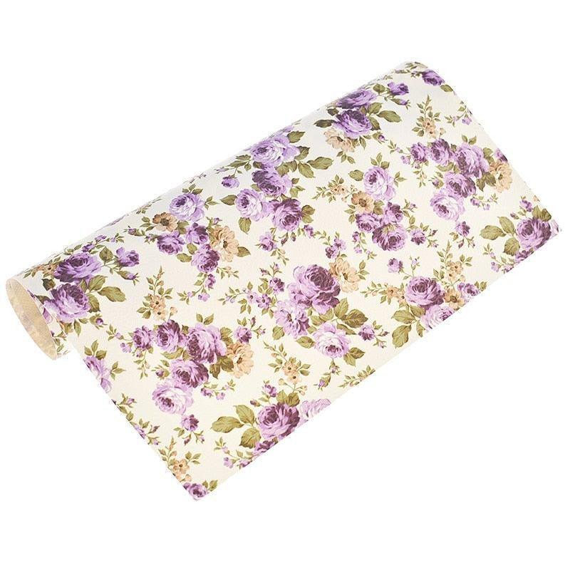 Lisslune | Chic Floral PVC Leather Handbag Craft Kit