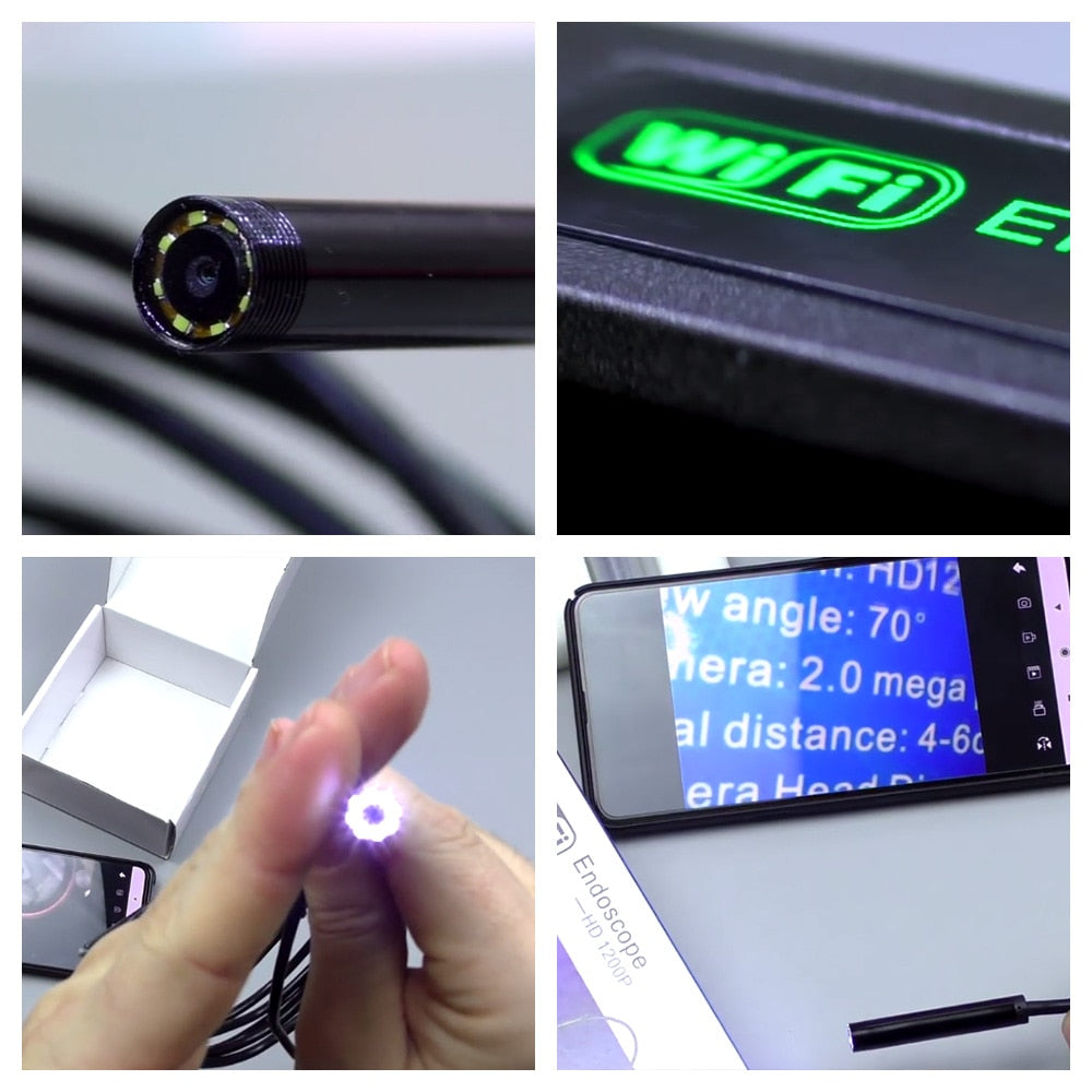 Lisslune | Waterproof Mini Clear View Endoscope Camera