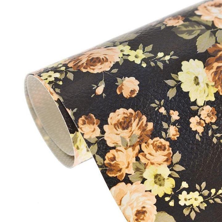 Lisslune | Chic Floral PVC Leather Handbag Craft Kit
