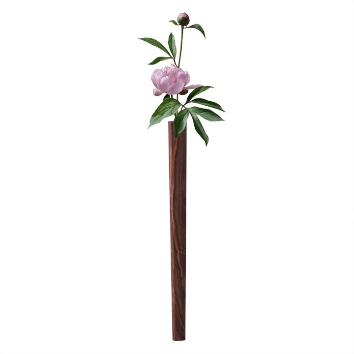 Lisslune | Handcrafted Solid Wood Wall Vase