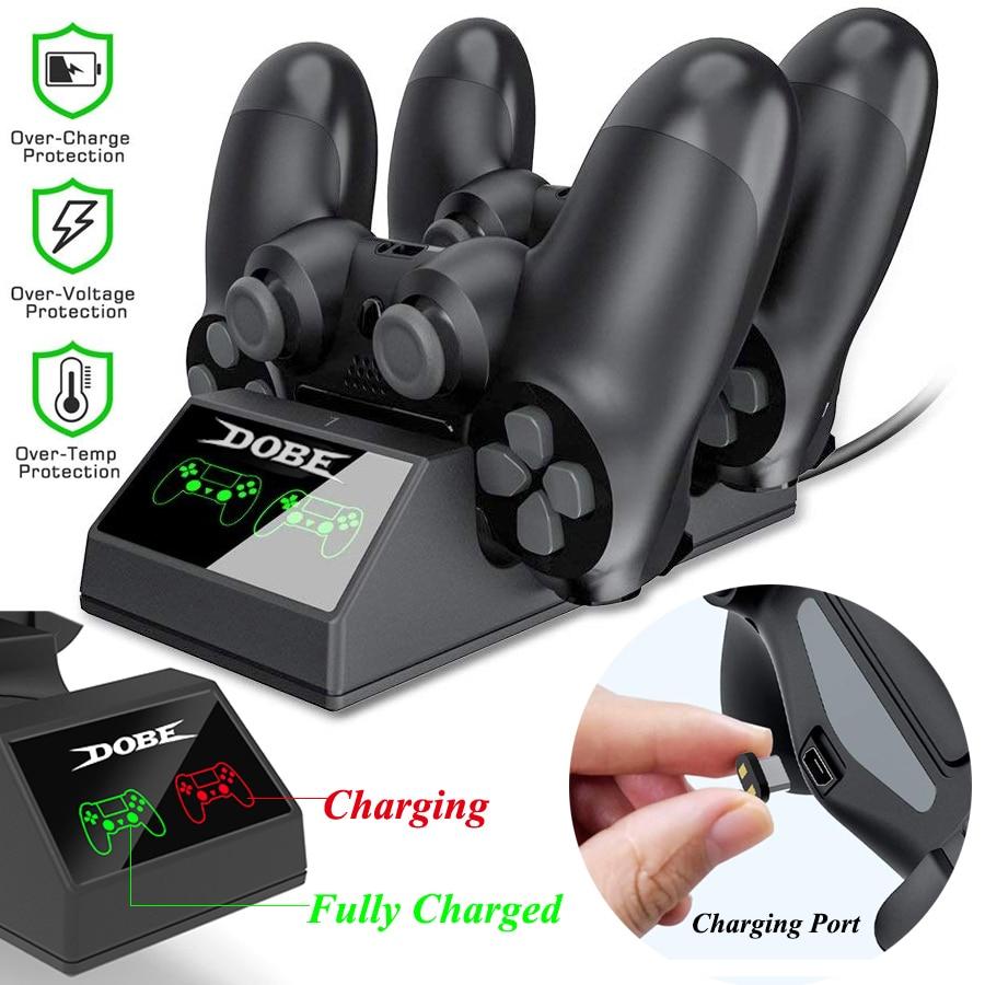 Lisslune | PS4 Charging Dock - Two Controller PS4 Charging Dock