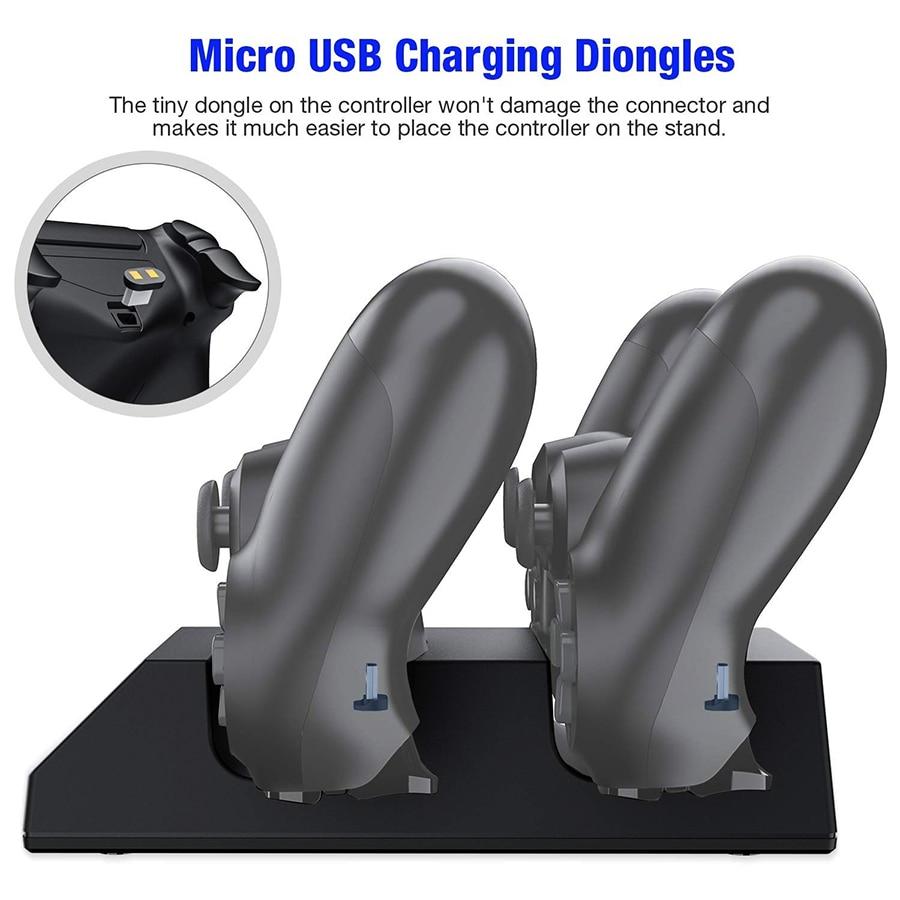 Lisslune | PS4 Charging Dock - Two Controller PS4 Charging Dock