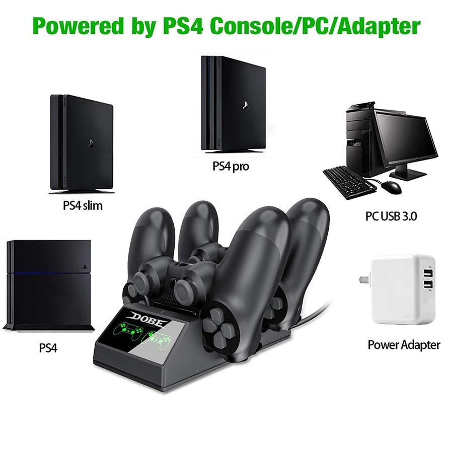 Lisslune | PS4 Charging Dock - Two Controller PS4 Charging Dock
