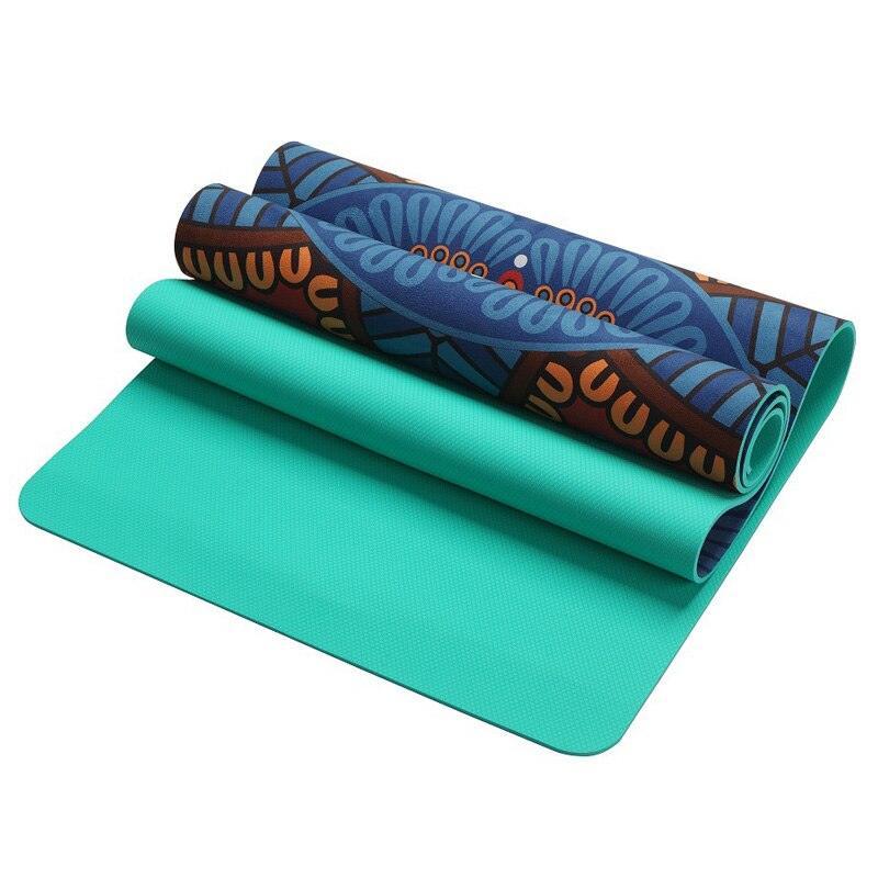 Lisslune | Elegant Sea Princess Customized Yoga Mat for a Luxury Practice