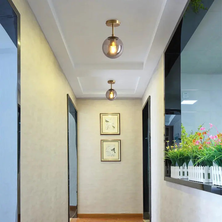 Lisslune | Elegant ball ceiling lamp with LED bulb for your chic space
