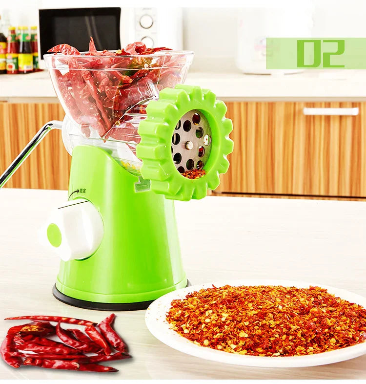 Lisslune | Homemade Manual Meat Grinder Mincer Machine
