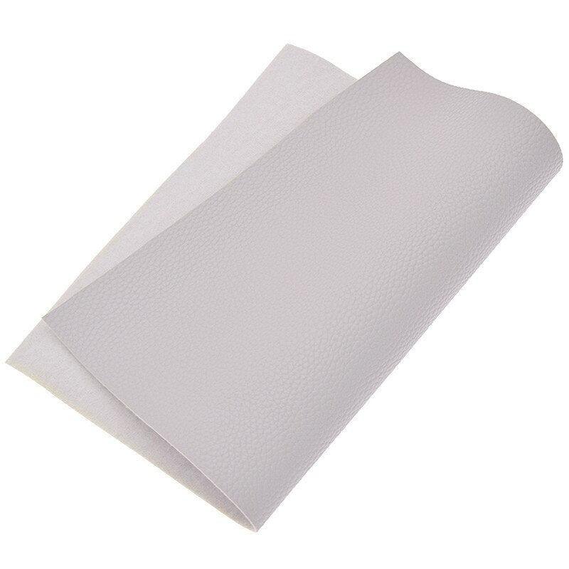 Lisslune | Litchi Textured PVC Craft Sheet: Stylish Faux Leather for innovative DIY creations