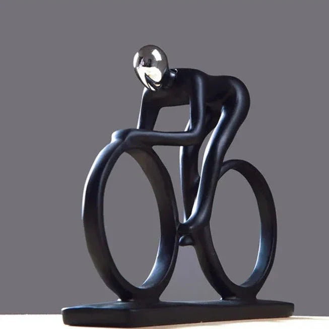 Lisslune | Cyclist Figurine Sculpture