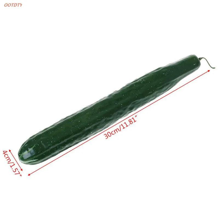 Lisslune | Realistic foam cucumber model for home styling, photography, and educational fun