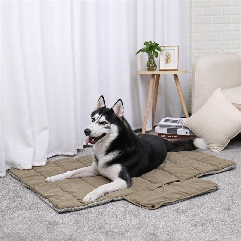 Lisslune | Premium Travel-Ready Pet Bed: Double-Sided Comfort for Dogs and Cats