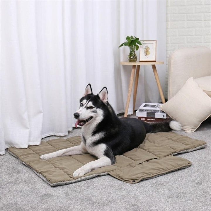 Lisslune | Premium Travel-Ready Pet Bed: Double-Sided Comfort for Dogs and Cats