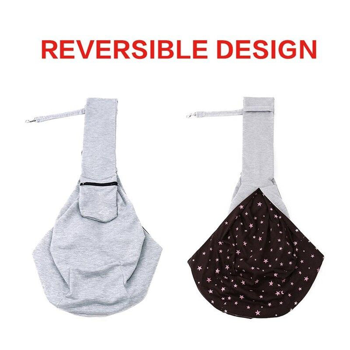 Lisslune | Premium Sling Pet Carrier for Small Pets: Travel in Style and Comfort