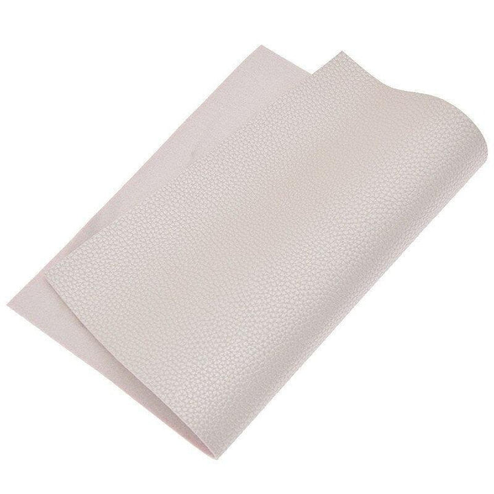 Lisslune | Litchi Textured PVC Craft Sheet: Stylish Faux Leather for innovative DIY creations