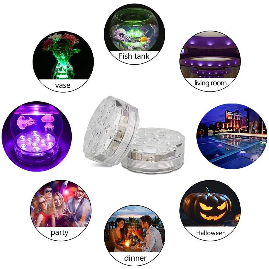 Lisslune | LED Underwater Pool Lighting with Remote Control