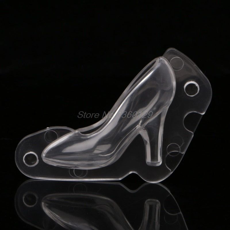 Lisslune | 3D edible high heel chocolate mold