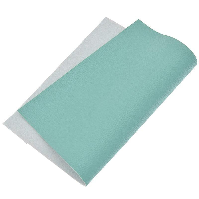 Lisslune | Litchi Textured PVC Craft Sheet: Stylish Faux Leather for innovative DIY creations