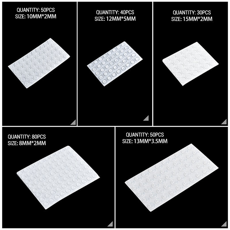 Lisslune | Self-Adhesive Silicone Cabinet Door Stopper Pads