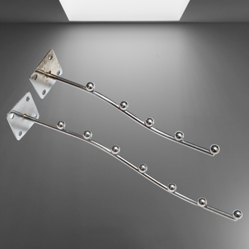 Lisslune | 2pcs Wall Bracket Space Saving Hooks