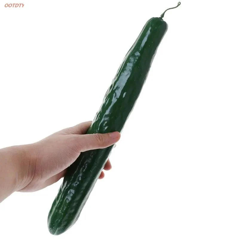 Lisslune | Realistic foam cucumber model for home styling, photography, and educational fun