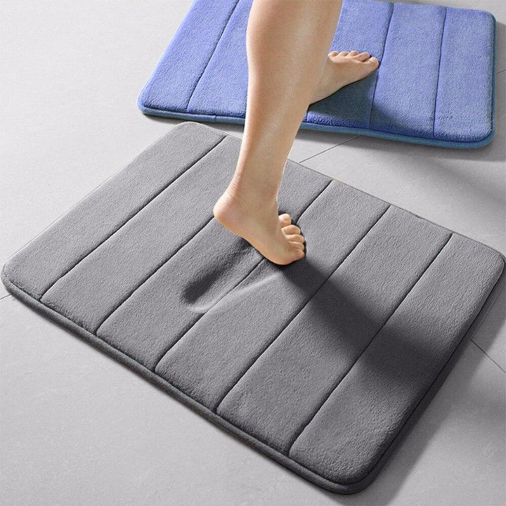 Lisslune | Flannel absorbent non-slip bath mat