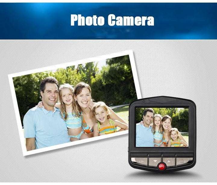 Lisslune | Dash Cam Full HD 1080P + 16GB Card