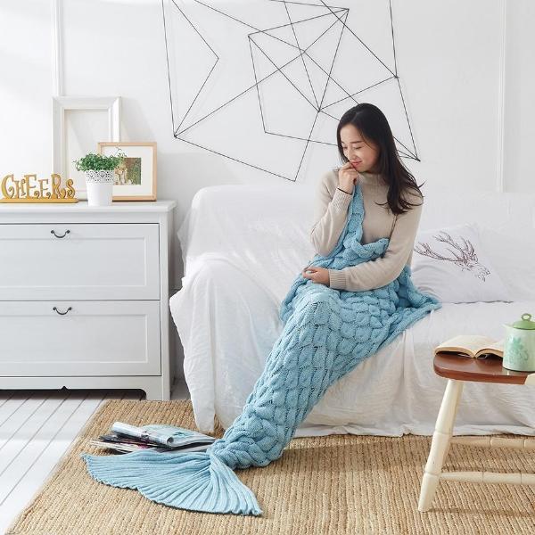 Lisslune | Mermaid Crochet Blanket