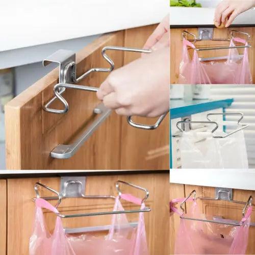 Lisslune | Trash Bag Storage Shelf for Organizing Kitchen Cabinets