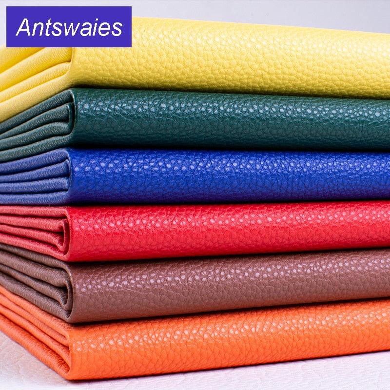 Lisslune | Luxurious Lychee Road Synthetic Leather Fabric - Premium DIY Sewing Material for Elegance and Style