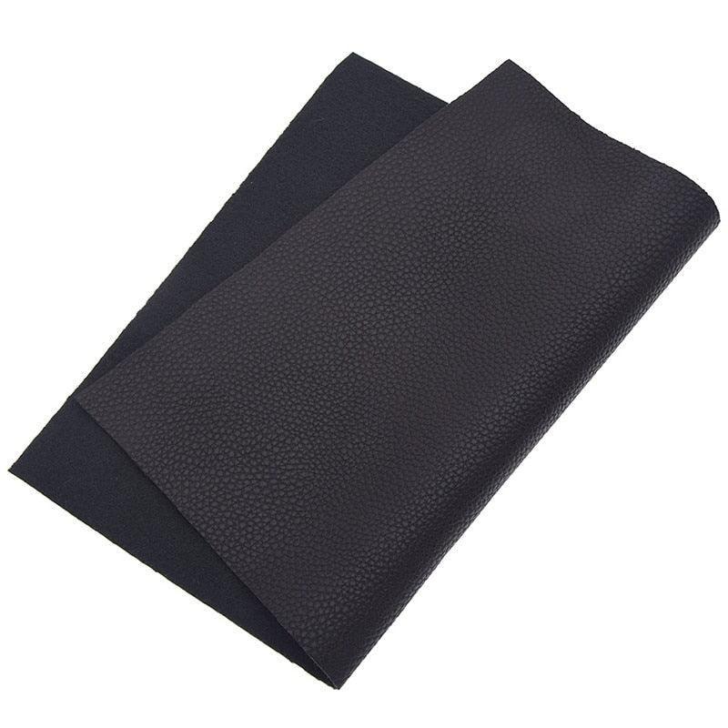 Lisslune | Litchi Textured PVC Craft Sheet: Stylish Faux Leather for innovative DIY creations