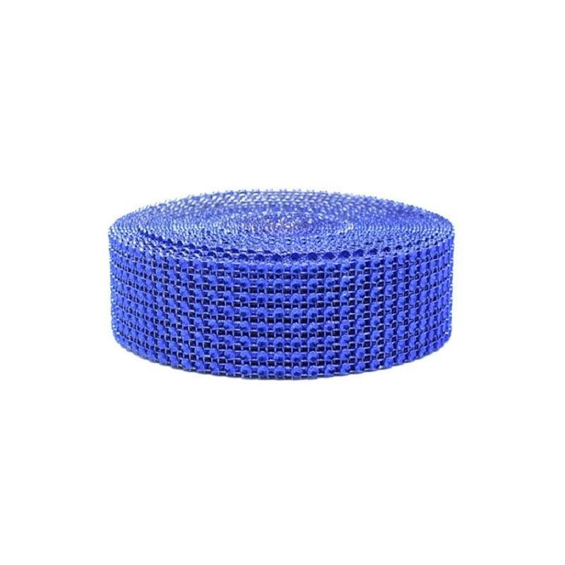 Lisslune | Radiant Rhinestone Mesh Ribbon for Luxurious Craft Creations