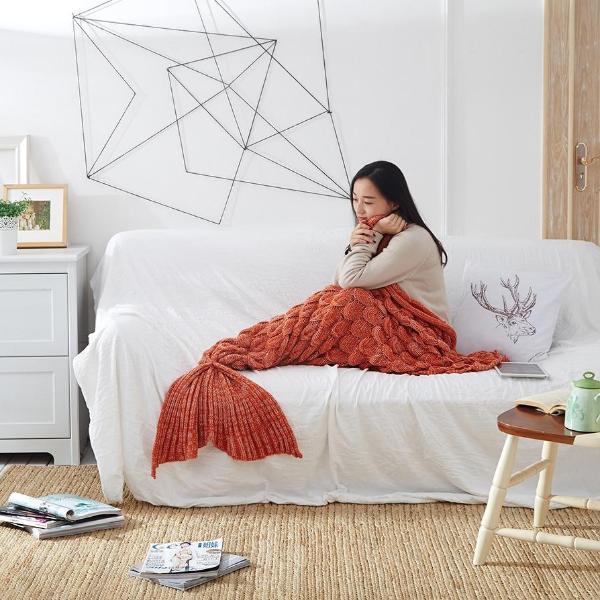 Lisslune | Mermaid Crochet Blanket