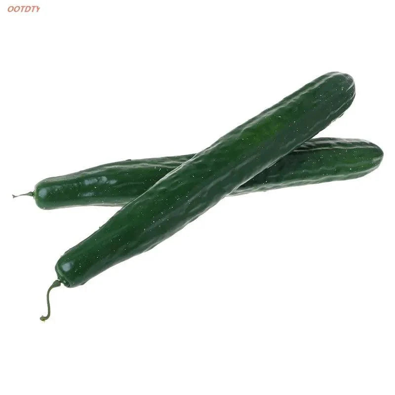 Lisslune | Realistic foam cucumber model for home styling, photography, and educational fun