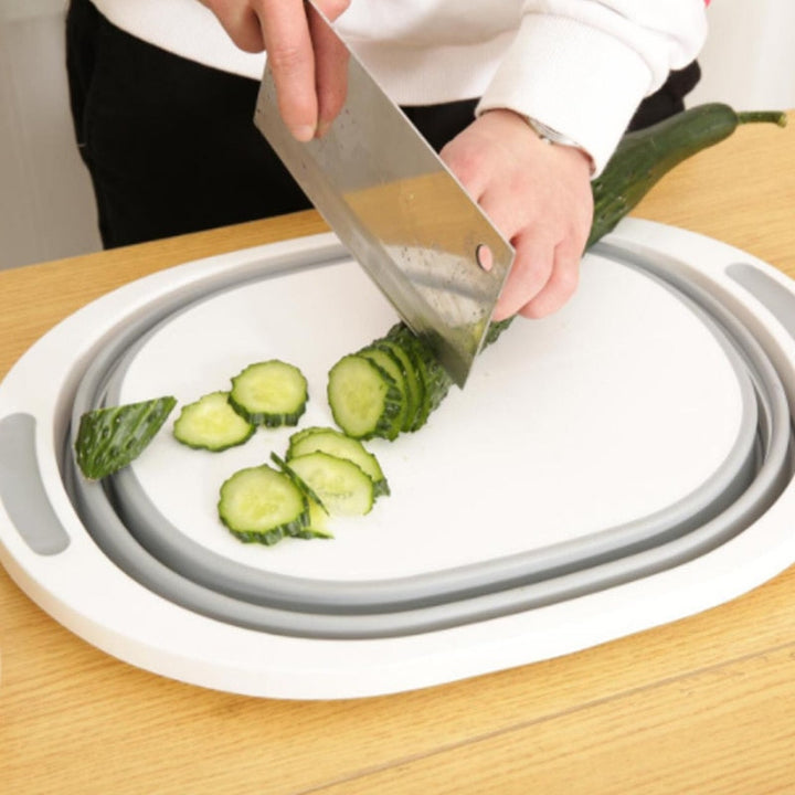 Lisslune | 2-in-1 Wash Box with Outlet & Cutting Board