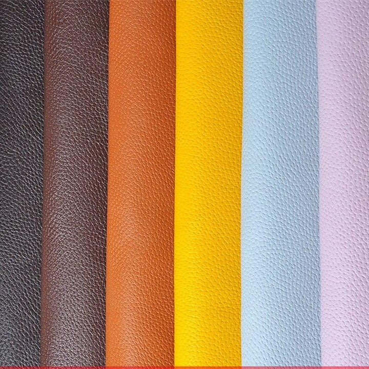 Lisslune | Litchi Synthetic Leather Craft Kit: Versatile synthetic fabric for creative DIY projects