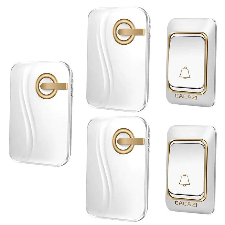 Lisslune | Waterproof Wireless Doorbell System with 200M Range, Adjustable Volume, and 36 Melodies